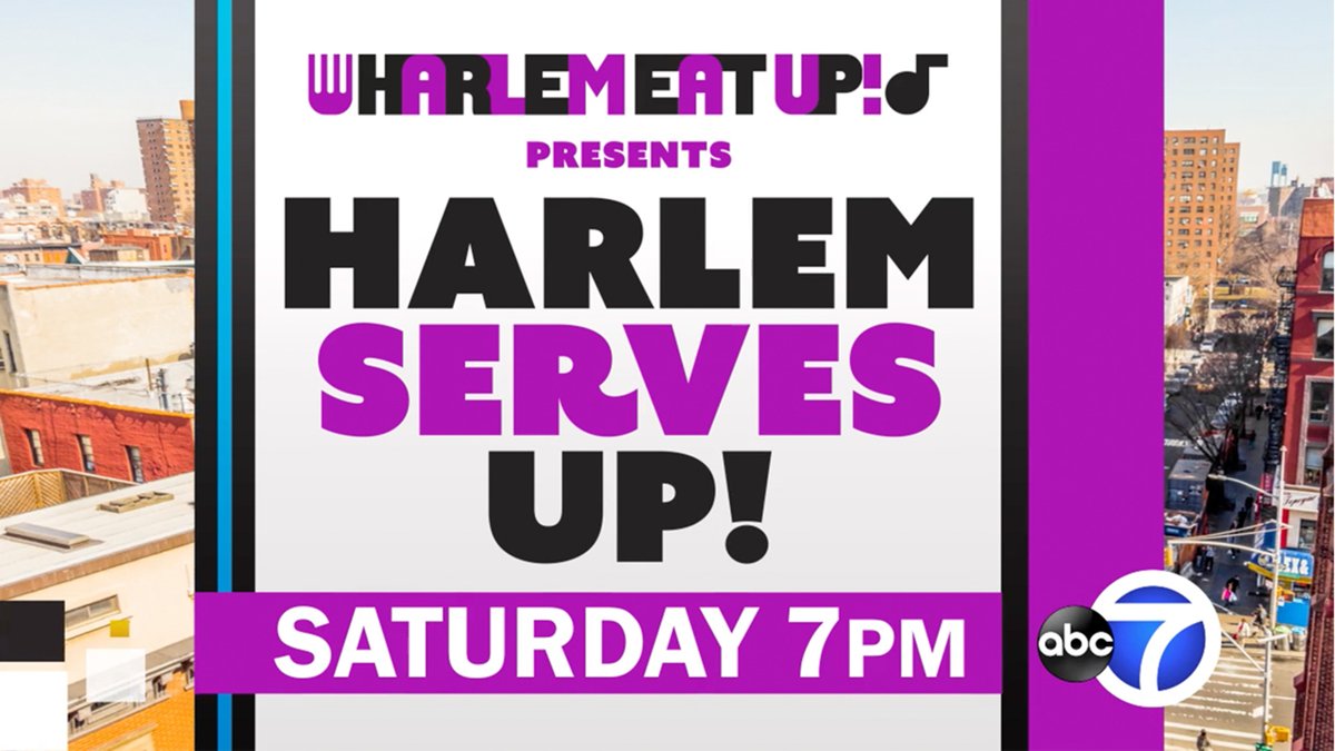 Join Us Tonight <a href="/abc7ny/">Eyewitness News</a>.com - mailchi.mp/299979d932dc/j…

On Saturday, July 18 at 7pm on ABC-7 New York, tune in to Harlem Serves Up!- a televised fundraiser.  Donate at harlemservesup.com to support <a href="/CityMeals/">Citymeals on Wheels</a> <a href="/WCKitchen/">World Central Kitchen</a> @HarlemParktoPark and @UptownGrandCentral.