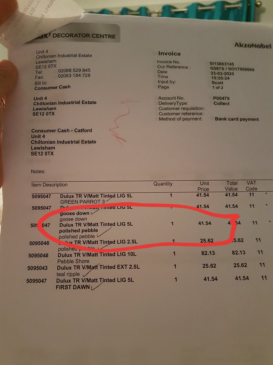 doopydata's tweet photo. @DuluxDecCentre can you explain to me how wickes is selling the same product that i bought from you about 40% cheaper and it's not having a sale on? I'm pretty sure I ended paying over £100 by choosing to go into your decorator centre https://t.co/49hiIDYt0X