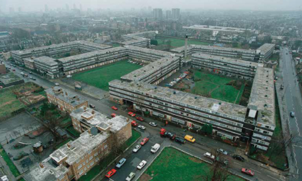Holly Street Estate: The infamous regeneration project in Hackney. Went through extensive regeneration following degradation of the estate by the 1990s, with 80% of residents wanting to leave the estate.