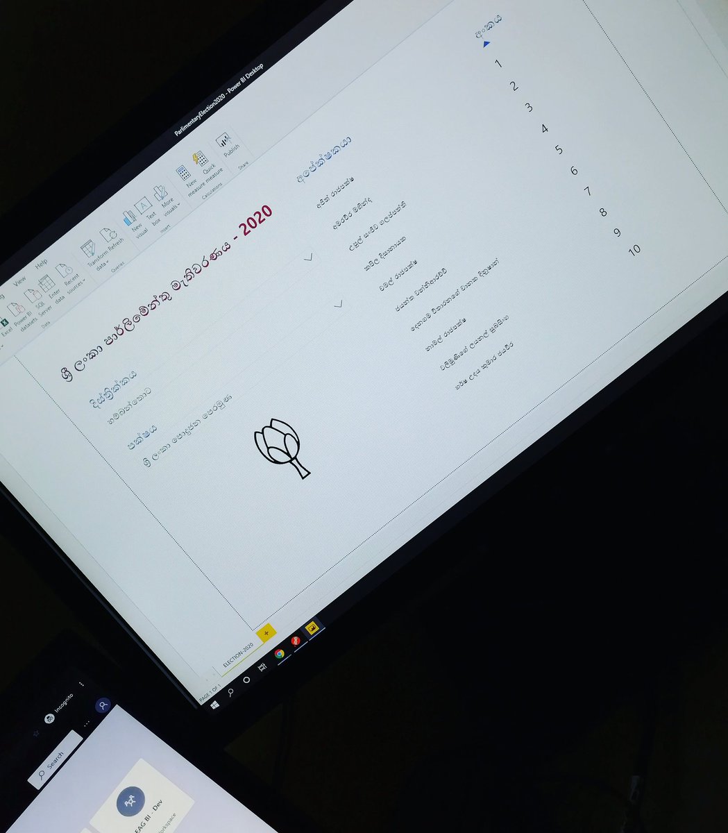 pramod4lk's tweet photo. Just a simpe PBI dashboard to get the correct info about election candidates 👇
.
#API #Bhasha #Janawarama #Helakuru #MSFT #Microsoft #PowerBI #Azure
#Visualization #DataVisualization #PowerApps #Dashboard #DataAnalytics
#Data #MicrosoftFlow #Dev #DevLife #Developer #PlayWithData https://t.co/KGM2az4Z6g