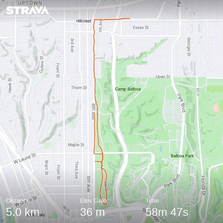 AustinJEvans's tweet photo. Not the same at all today, but glad to have done the San Diego Pride 5k virtually through the festival grounds. #sdpride5k #runsd #walksd #sdpride #togetherwerise #frwsd https://t.co/5zjXsUxPRi