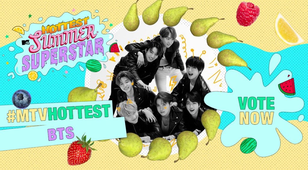btschartdata's tweet photo. RT and reply '#MTVHottest BTS' to vote!

💜 https://t.co/ZYfdqLmepk