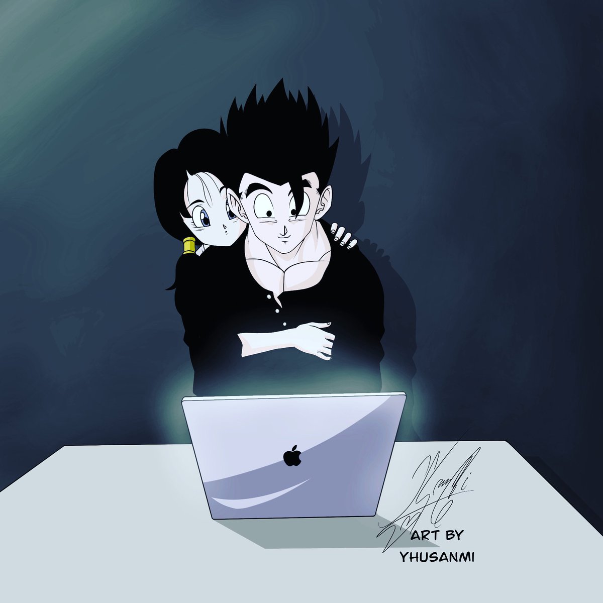 yhusanmi's tweet photo. #Gohan and #Videl #Dragonballdraw #dragonball #Goku #dbs #DBSuper https://t.co/gPyaRoqTSe