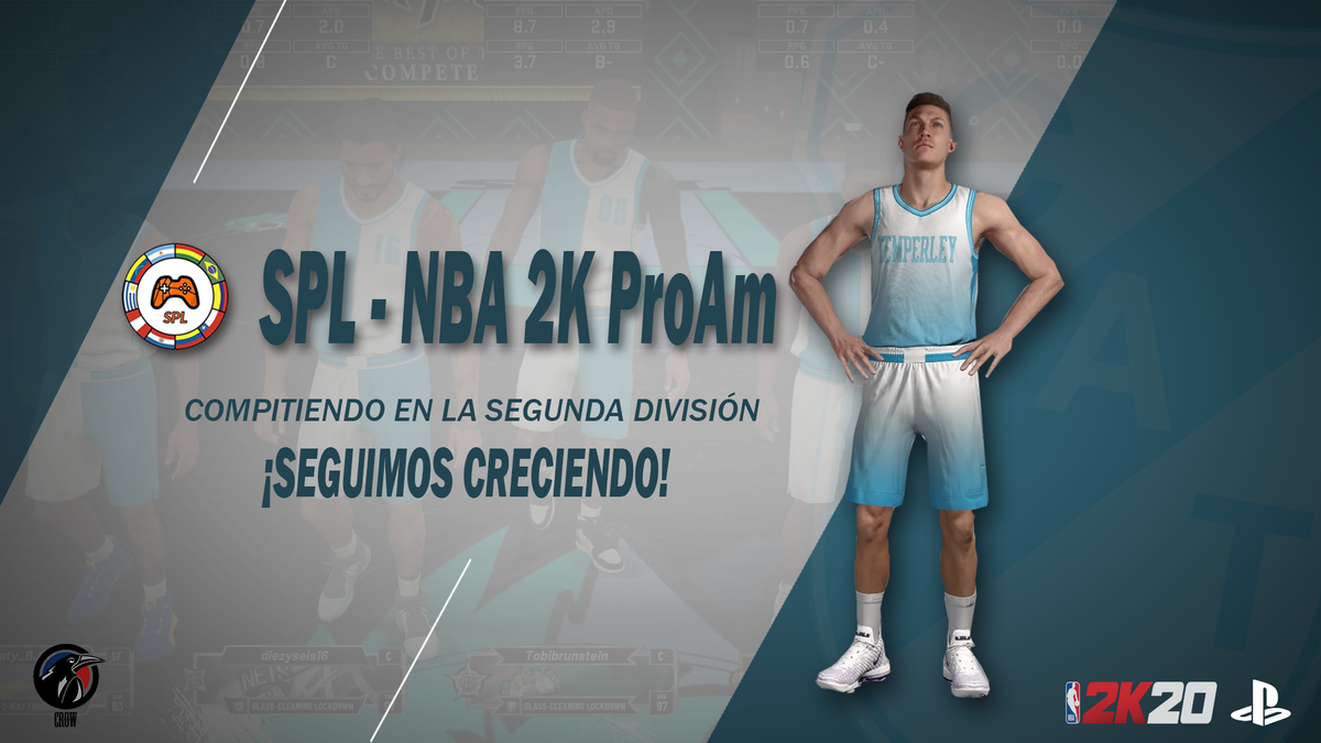 TemperleyES's tweet photo. Ahora si anunciamos de manera oficial nuestra participación🏀en la liga de PS4 NBA 2K20 @SPL_ProAM 

toda la información podrán verla en https://t.co/c5K0vVtwWz

#LaFamiliaMasGrandeDelSur💙⛽️ https://t.co/BUK3I03OKC