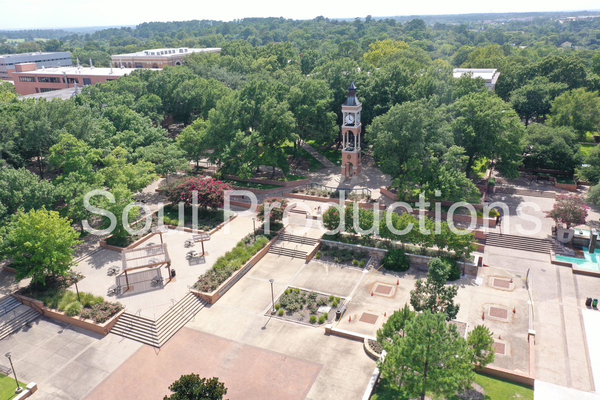 CHolmes_'s tweet photo. Eat Em Up Kats! Here above at @SamHoustonState #SHSU #SoulProductions https://t.co/bymCwASu4Y