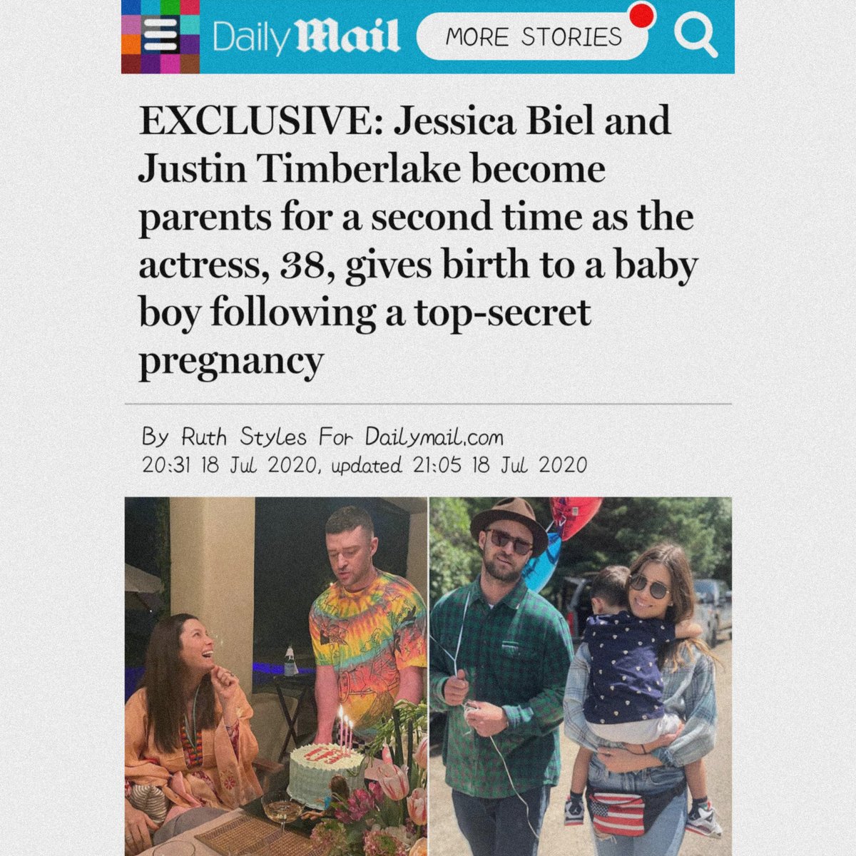 timberlevinera's tweet photo. Nothing Has Been Officially Confirmed Yet But According 2 "DailyMail" @jtimberlake & @JessicaBiel Welcomed The 2nd Baby Boy Earlier This Week🥺💓.DsjKjshAkAdADaxCsm Omfg Y'all if The News is Real So "i Am So 𝑭𝑹𝑬𝑨𝑲𝑰𝑵𝑮 𝑯𝑨𝑷𝑷𝒀🤧💓& Congrats
Jt/Jess #Timberbiel 👸🤴 https://t.co/lFemqJ7I5u