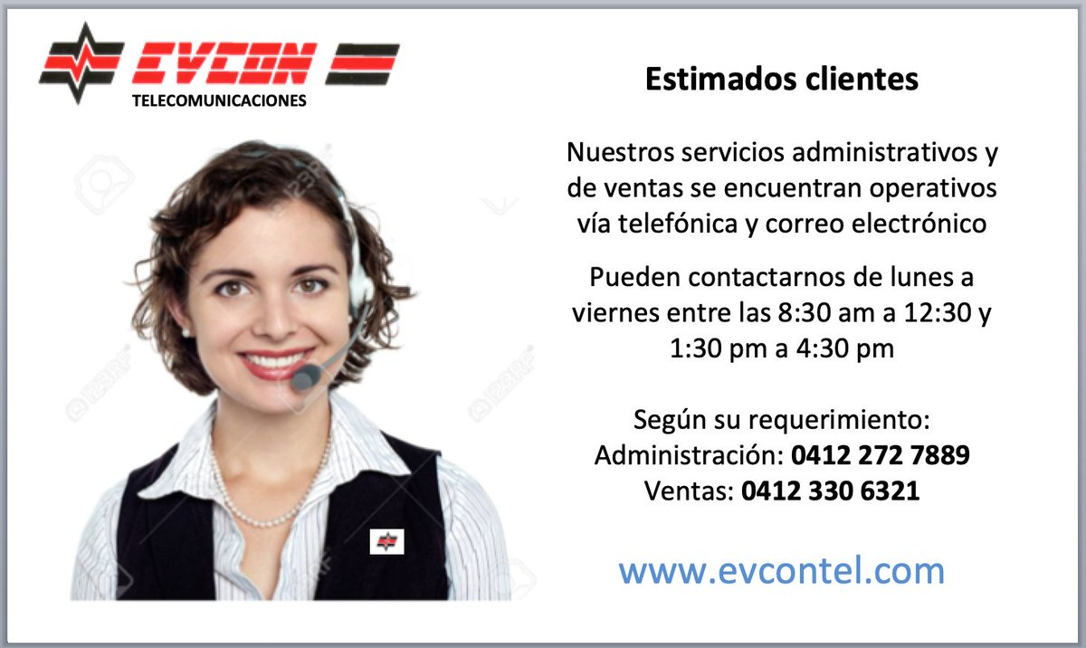 EVCON TELECOM, C.A. tweet media