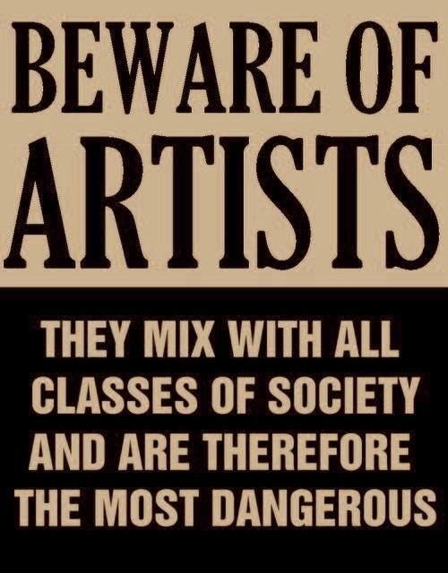 BrujaAislada's tweet photo. @jpanimages @btravennt @DonovanFarley Historically, that’s one of the reasons artists are so feared by authoritarian governments - we DGAF and find unique ways to reach otherwise apathetic citizens, safe in their bubbles... 
#PortlandKidnappings #blm #ArtistsFightBack https://t.co/QrR2aeMBBv