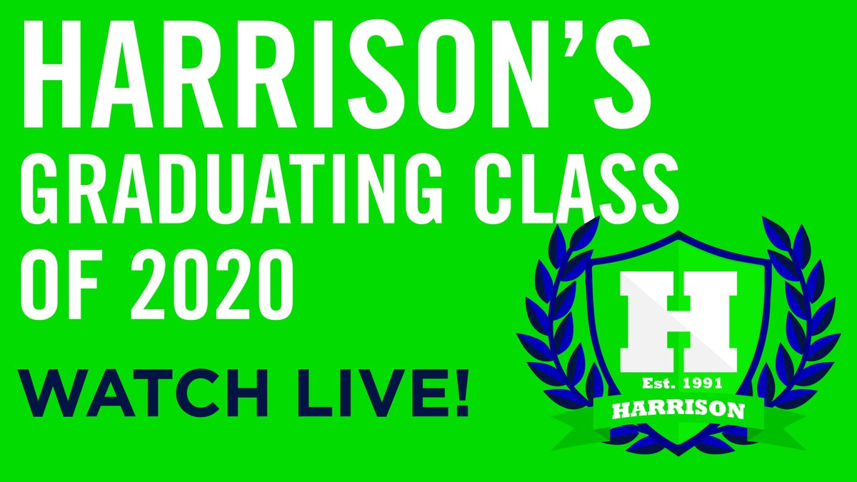 CobbSchools's tweet photo. Join us LIVE as we celebrate the Harrison Class of 2020! #cobbgrads

https://t.co/5Gyn7APVSc https://t.co/sH7KQ1xb9B