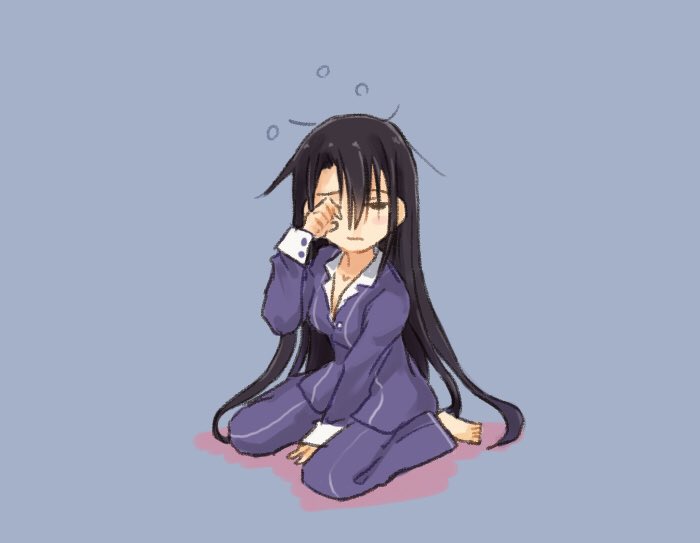 那智(艦これ) 「おはなっち 」|才口オトウフのイラスト