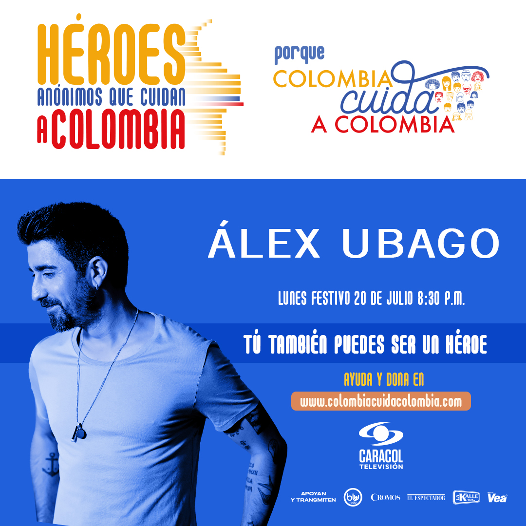 ShockCo's tweet image. '#HéroesAnónimos que cuidan a Colombia, porque Colombia cuida a Colombia' será este lunes festivo 20 de julio, a las 8:30 p.m., a través de @CaracolTV.

Desde ya pueden unirse desde casa por una buena causa en: colombiacuidacolombia.com

#ColombiaCuidaColombia
@ColombiaCuida