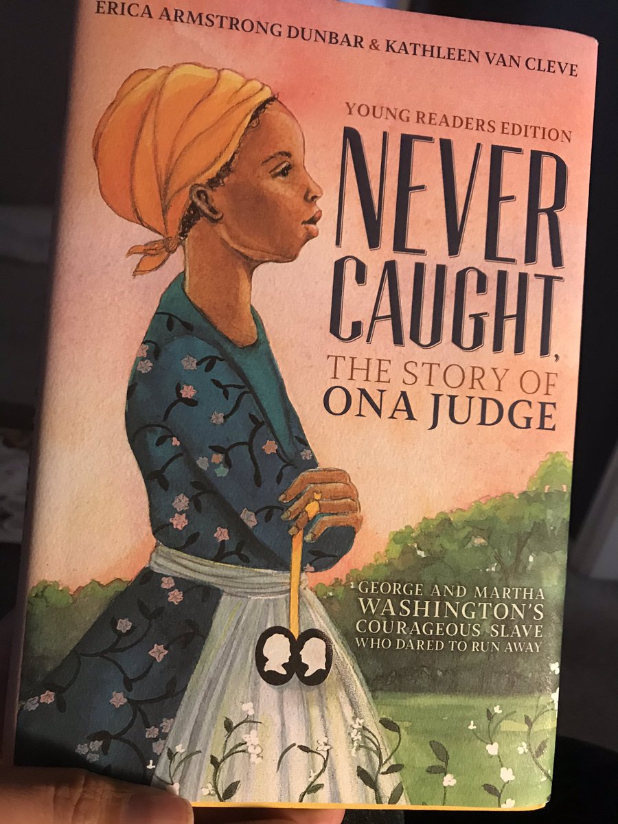 MrsMata_NBCT's tweet photo. Another book done! Great read, learned more about the Washingtons that I was unaware of and glad to add this to my class library/reading list! #AHISD #historyisrelevant @AHISD @AlamoHeightsJS https://t.co/2H8Y3B9F7n