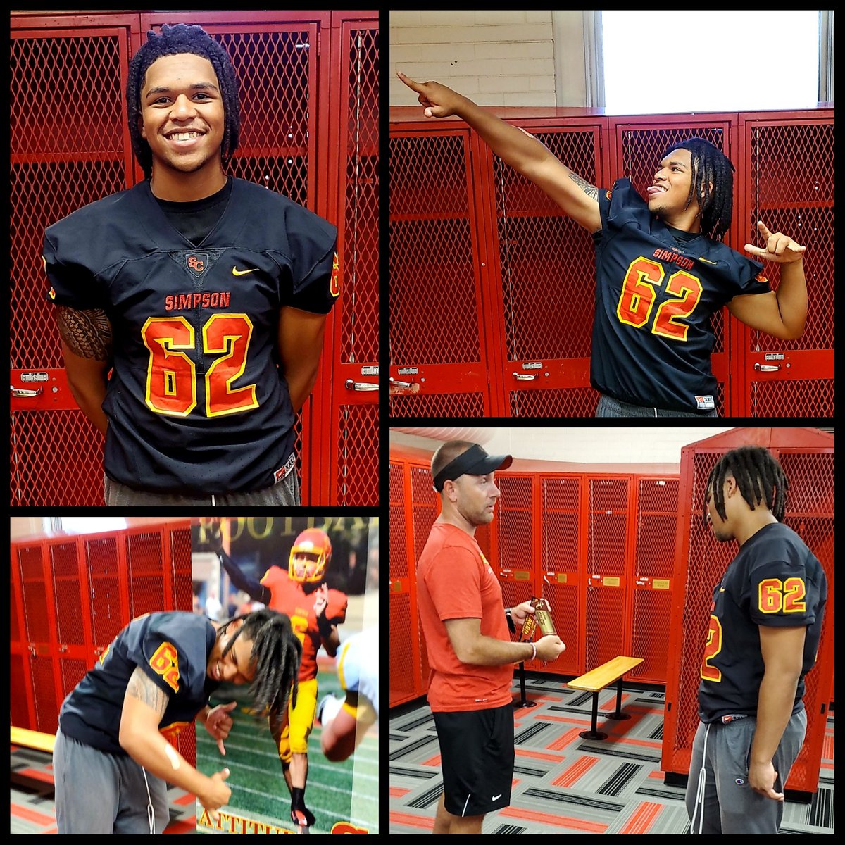 dominik_richie's tweet photo. Thank you for the campus tour @jrhoff26 &amp; @Coach_Love8 I look forward to the Storm! #simpsonstorm #FightAsOne @scstormfootball https://t.co/W6oqrGDx7m