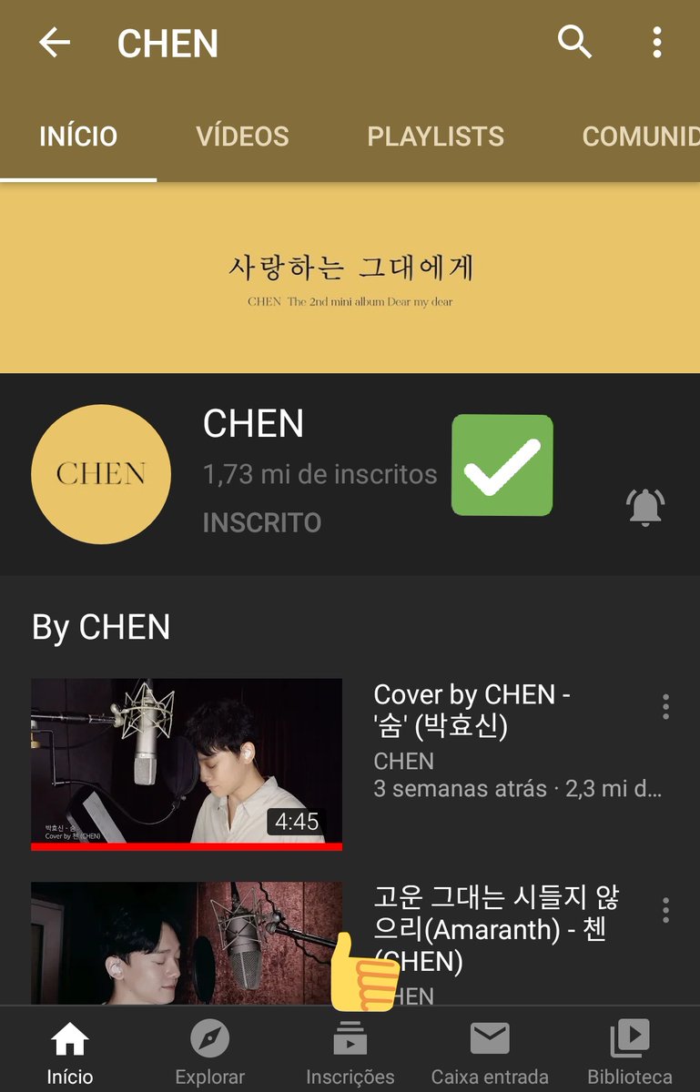EXOPROTECTSQD's tweet photo. ��� ERIS ATTENTION HERE 🚨

There is a YouTube channel pretending to be CHEN. He downloads videos from CHEN's channel and uploads them to his channel. Many people are subscribing to the fake channel, so please report it‼️

🔗https://t.co/m0KtryuPYw

Follow the tutorial below 👇 https://t.co/4ZzkF1NgU7