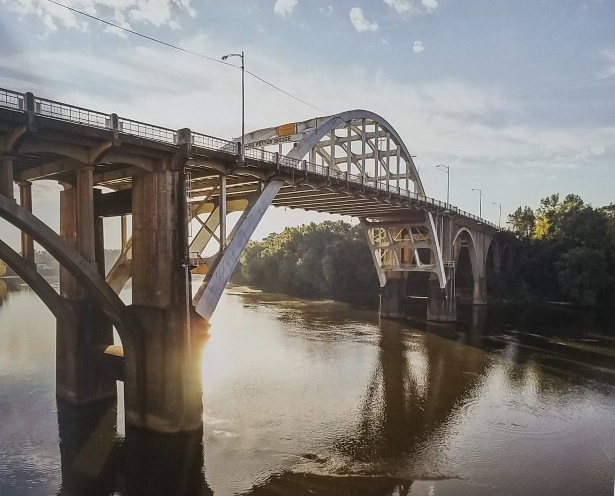 HWHInBama's tweet photo. Photographer #AndrewMoore included a signed copy of this photo of the Edmund Pettus Bridge in #BlueAlabama, time to change the name of this bridge to honor #JohnLewis https://t.co/eG46xdsu1E https://t.co/kuajNeiLEJ