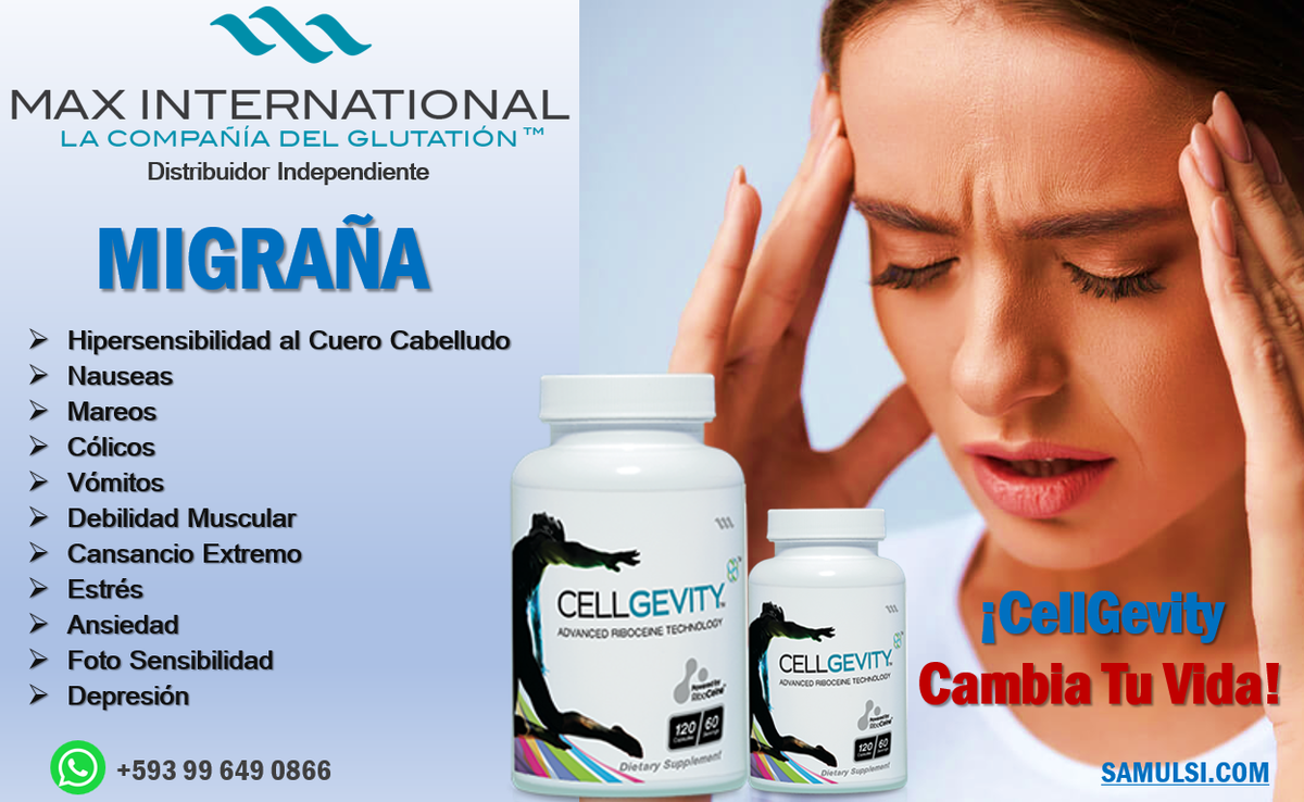 El #Glutation es el súper oxidante que el cuerpo tiene.

Mas Información al WhatsApp +593 99 649 0866

#RiboCeine #MaxOne #CellGevity #MaxInternacional