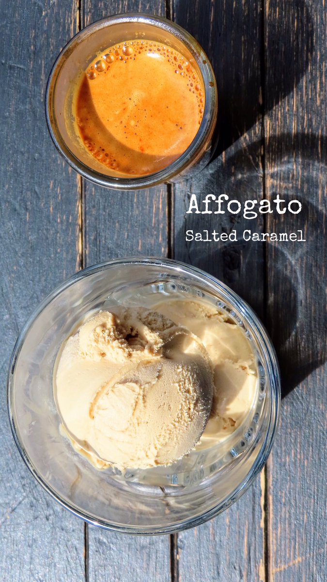 BumpNGrindCafe's tweet photo. It's a hot one out there perfect for a salted caramel affogato 😉 https://t.co/2IIkNR3eW8