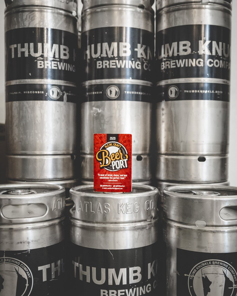NEWBeerPort's tweet photo. It's Thumb Knuckle Brewing Co.'s featured month! Get your stamp and free pint before the month is over! https://t.co/cLqFPM66ZK