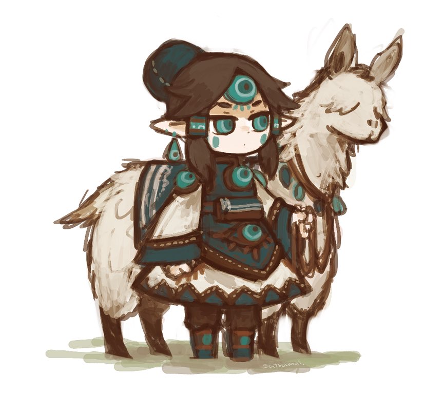 「? #女の子のイラストだけで興味を持ってくれる方へ届け 」|薩摩井 / いも天のイラスト