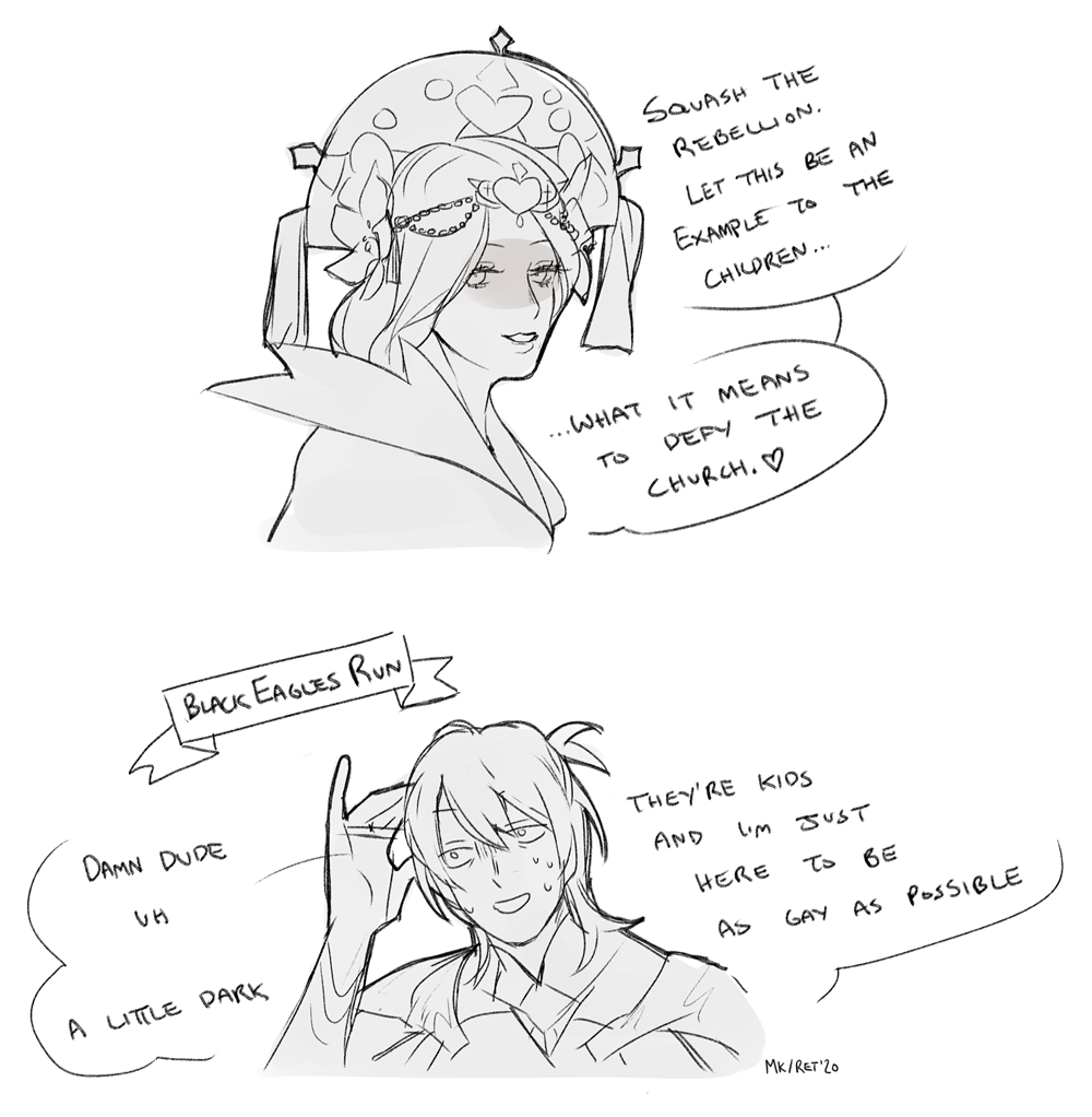 fire emblem but if byleth had my commentary part 2 