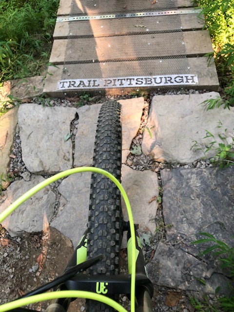 DrZellerSports's tweet photo. Wowzah! First 90 degree MTB ride in COVID times. Super fun! #pgh elevation changes are NO JOKE! Summer legs of a MTB rider! #ladiesallride #trailspgh #CampfireSession #DNKPresents @UPMCSportsMed https://t.co/OxmG7hq14l