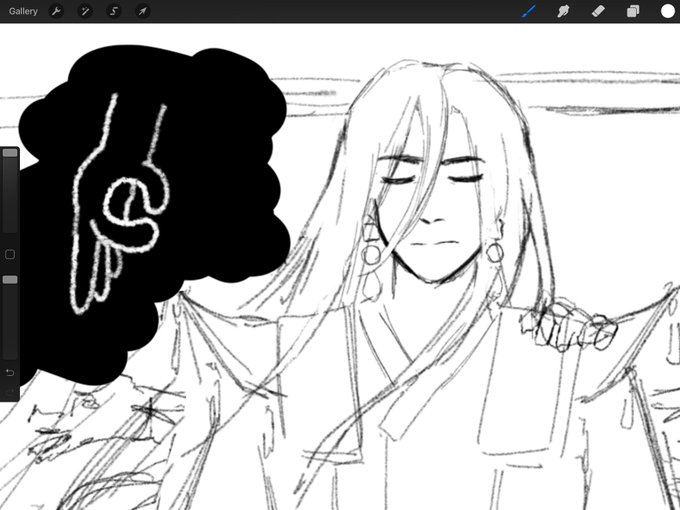 I love drawing Jade yoongi with his hair down 

? 