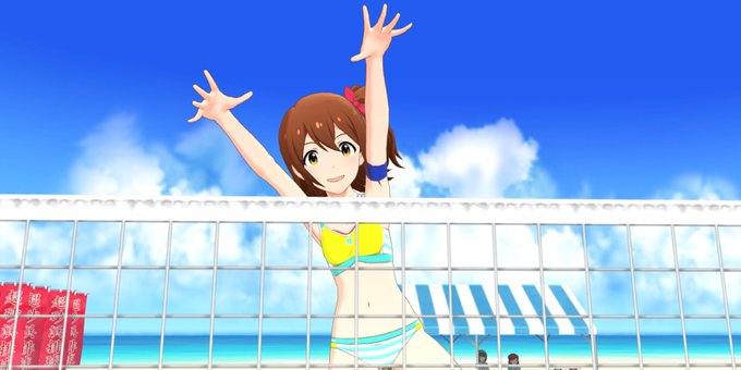 ビーチバレーのtwitterイラスト検索結果