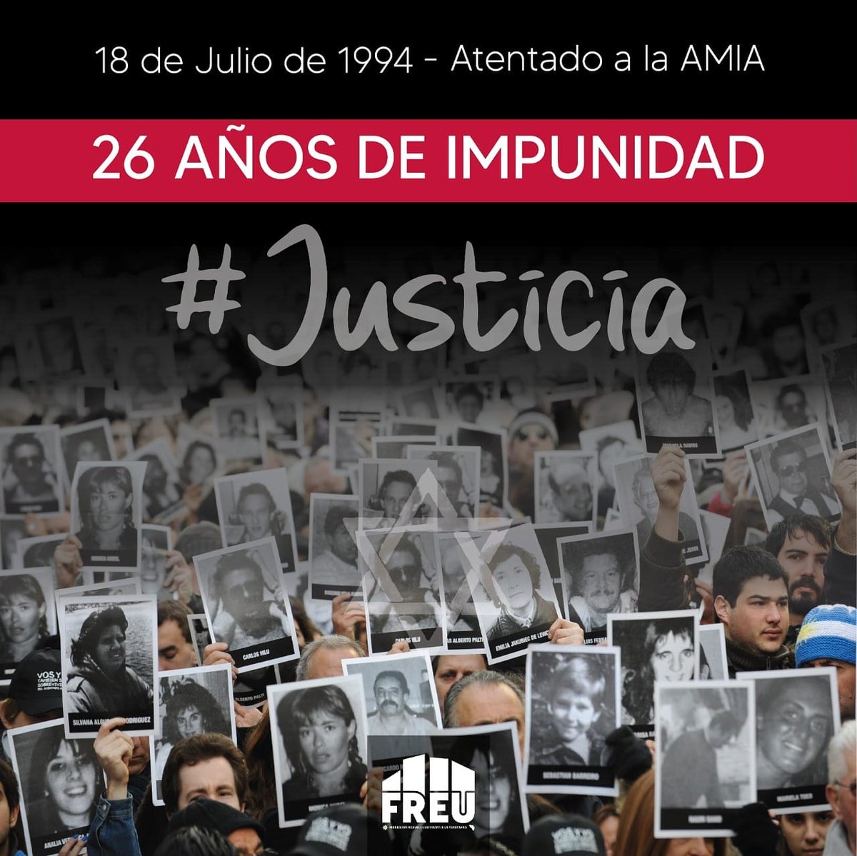 FreuOficial's tweet photo. ✊VERDAD, JUSTICIA Y MEMORIA. https://t.co/5l8uC3qywH