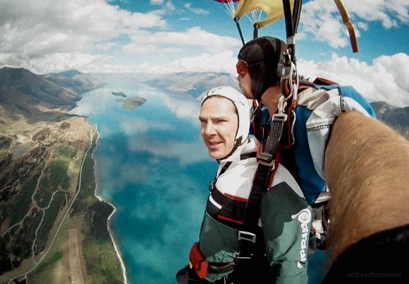 "I've seen and swam and climbed and lived and driven and filmed. Should it all end tomorrow, I can definitely say there would be no regrets."

Happy birthday, Benedict Cumberbatch!!