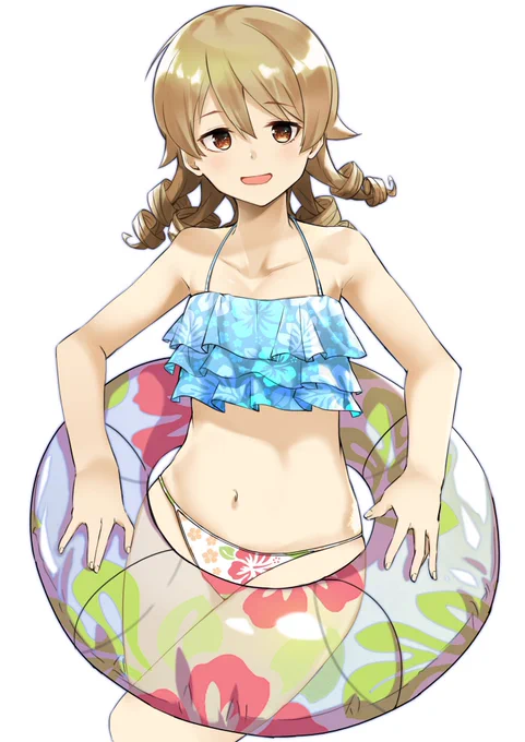 水着森久保
#デレマス
#デレステ  
#森久保乃々 