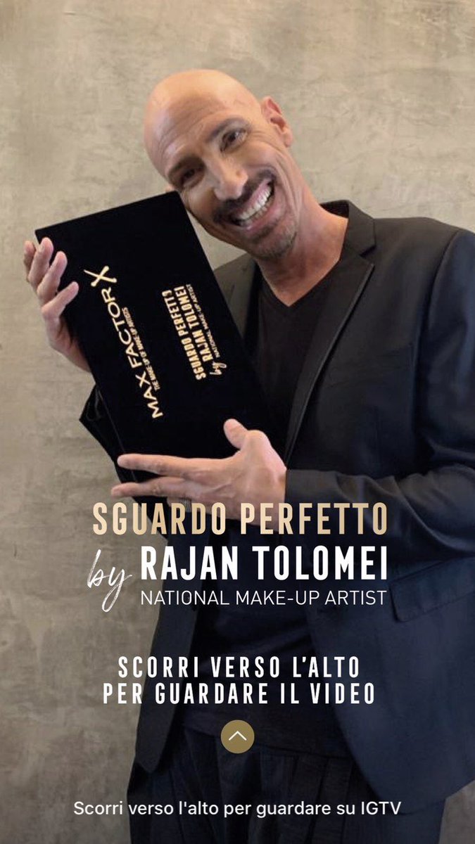 InfoRajan's tweet photo. Vi aspetto alle 15 oggi 19 luglio su Facebook Maxfactor... parliamo di beauty e della collezione SGUARDO PERFETTO by RAJAN TOLOMEI #19luglio #makeup #NewCollection https://t.co/Lg3oKvrJmz