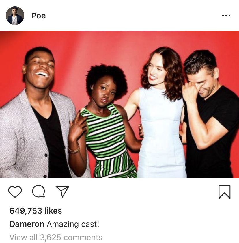 1. one year and a half prior.Poe's instagram