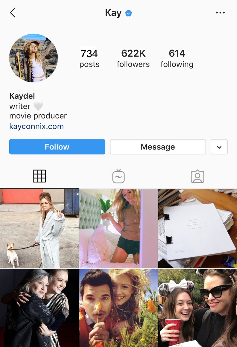 their instagram (not all of them are fan of social media, so...)