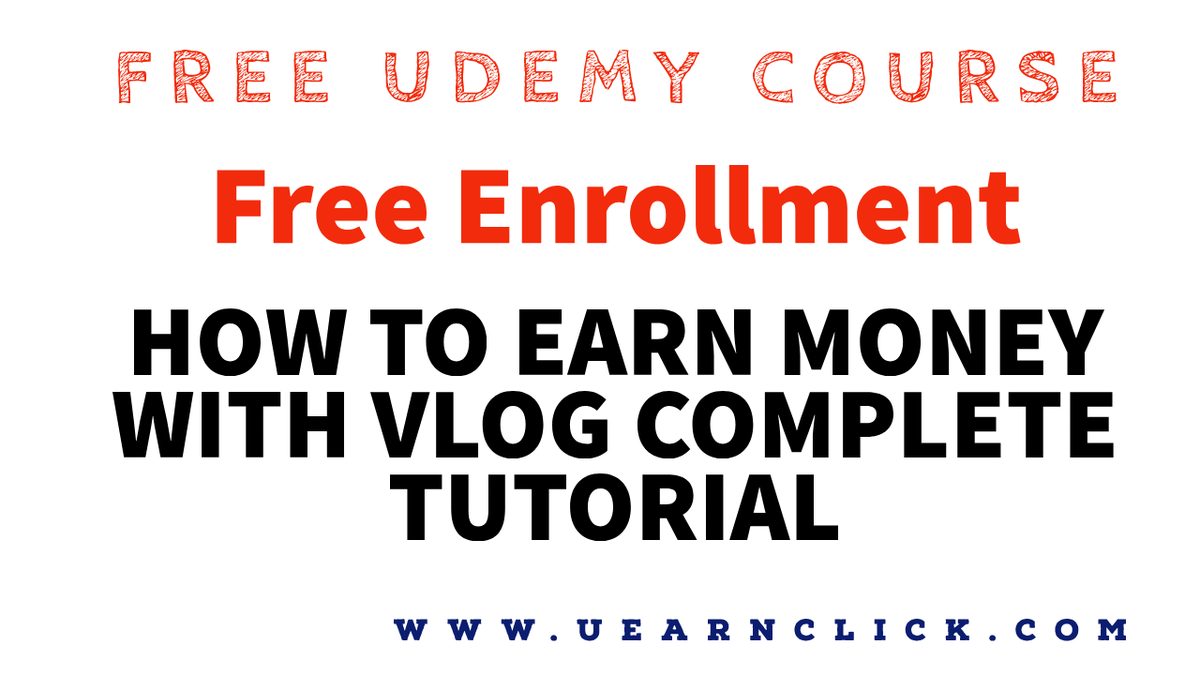 divinesahajyog's tweet image. uearnclick.com/how-to-earn-mo…
#udemycourse #vlogtutorial #uearnclick_freecourse #vlogger #vlog #videoeditor #completetutorialvblog
