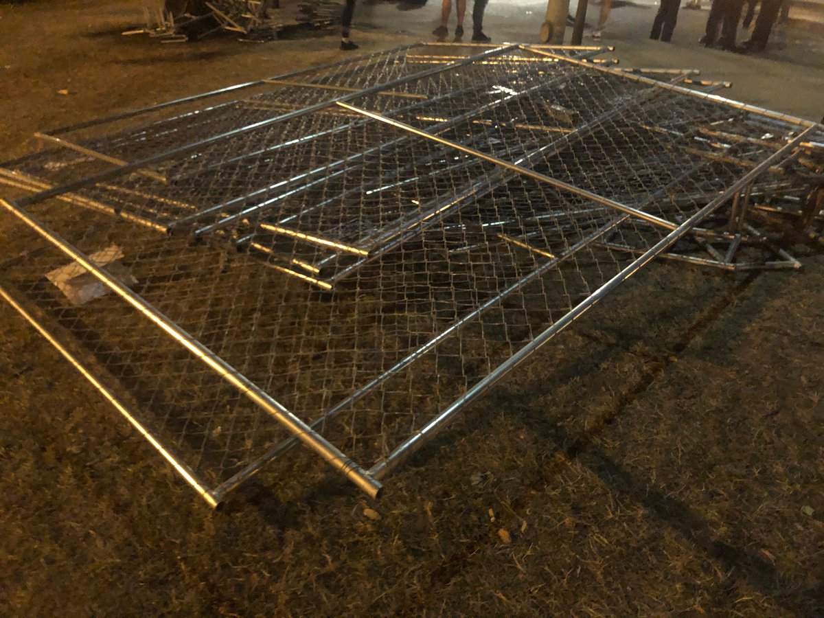 The fences that once were up now are down, much like the compelling book I’m reading about the rise and fall of things.