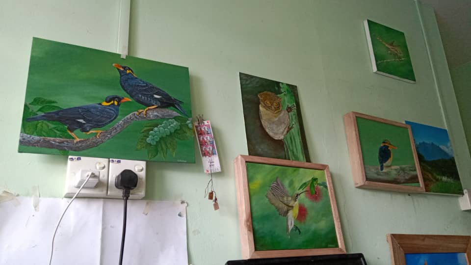jasonbugayreyes's tweet photo. Come and join the Art Exhibition by local artists at #SICC from the 24-26th July 2020. My uncle Ben Bugay is one of the them #kkcity #sabah Pls  retweet. Thanks 🥰🤩🤤 https://t.co/iy5045WS4X
