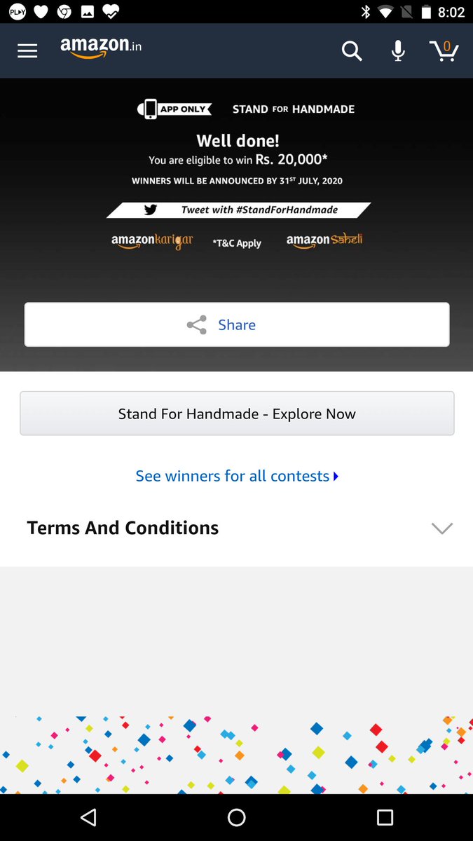 AbhishekIPLFeak's tweet photo. Done with participation #StandForHandmade @amazonIN
Join in friends 😍
@Sana_Tokre
@tooth_saviour
@toposant55
@G__Double__G
@mysterioussu https://t.co/2yfcZ3A7Eo