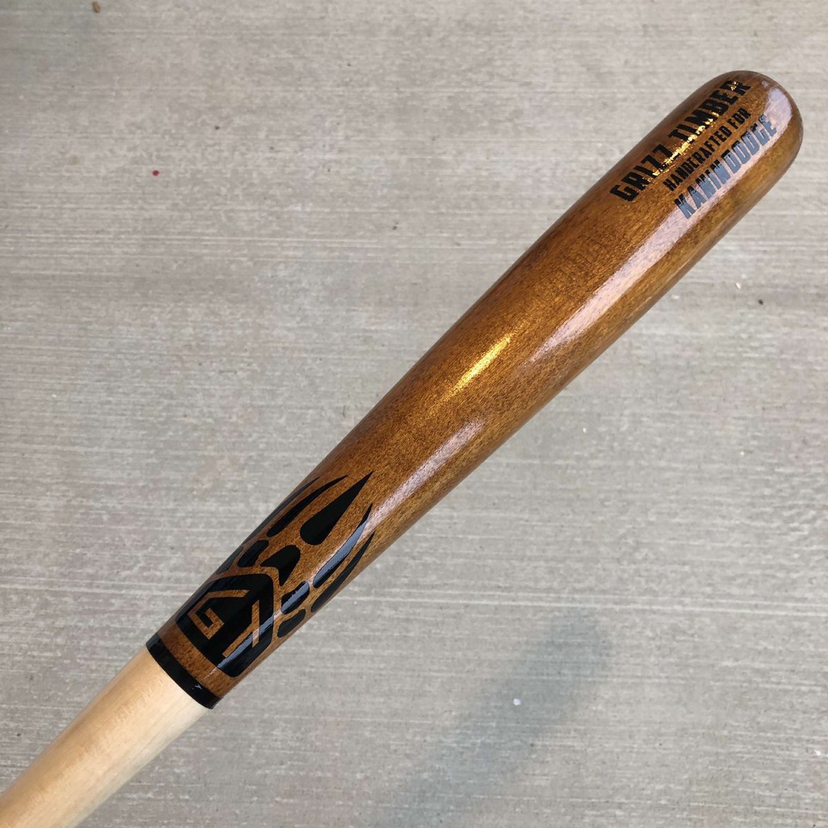 GrizzTimber's tweet photo. Some Cajun spice for the Louisiana boys! @rjmcbride2 of @lsuabaseball and for Kanin Dodge of @SFA_Baseball https://t.co/kAfdVV49Qp