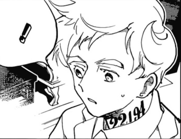 Also the rare occasion of Posuka redrawing a character's face in volume version. This Norman's panel from ch. 128. ^^