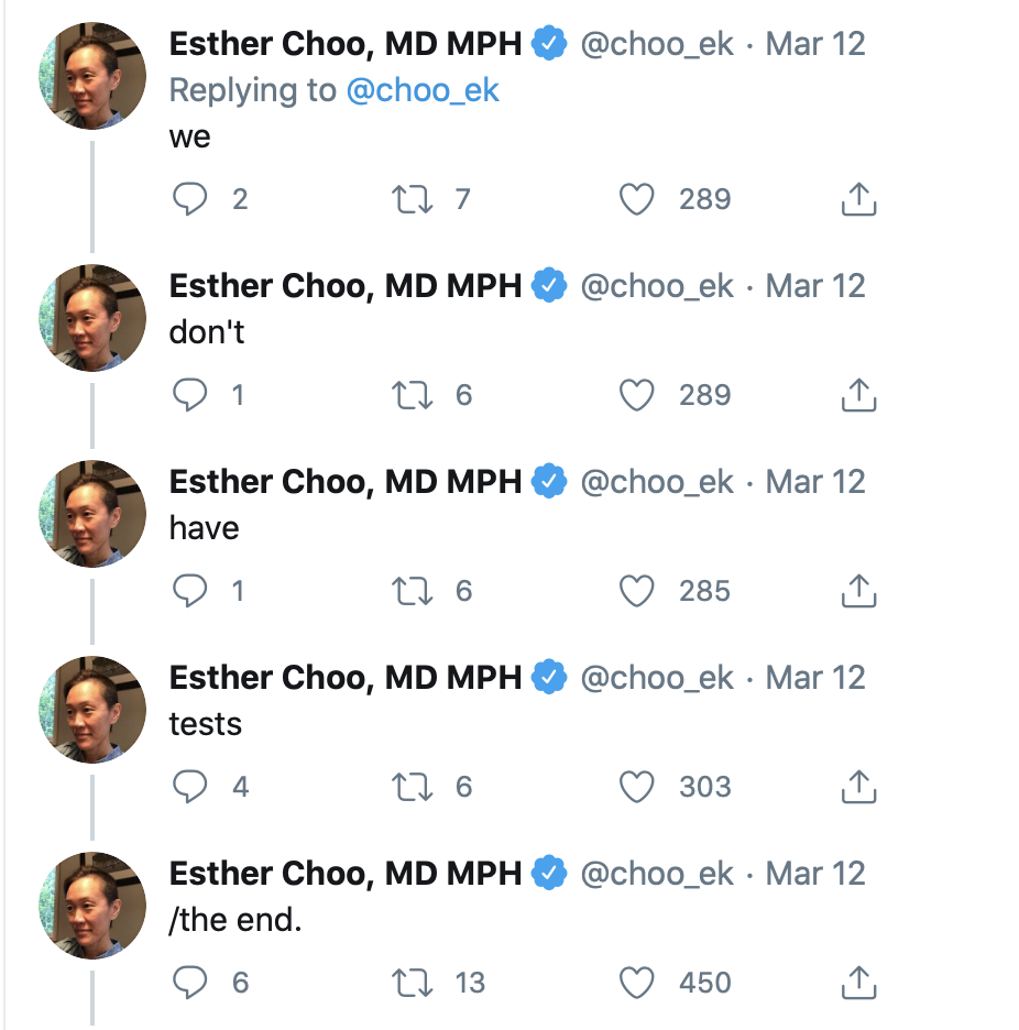 Oh God, forgot this thread from March 12th also. I was off my rocker about testing on that day. In a fully justified way, though, wouldn't you say?