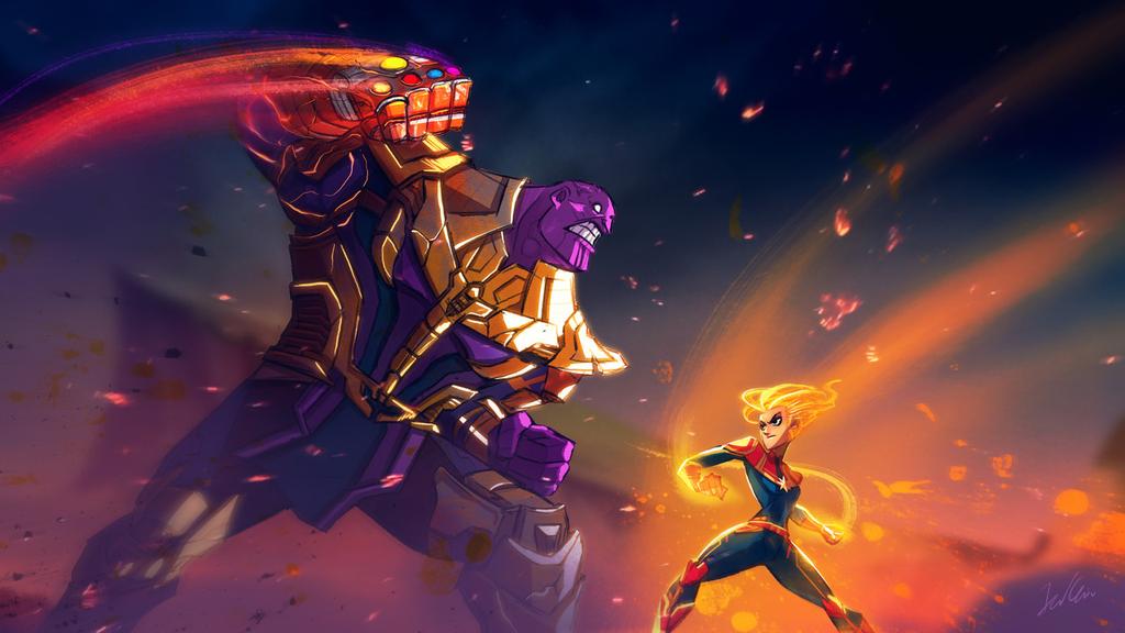 Marvel Thanos Vs Avengers