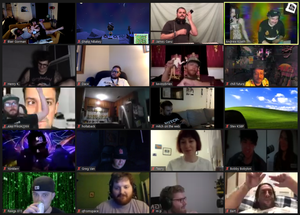 ShakeNBakey's tweet image. The magic of Bug Con Nights #BugCon2020