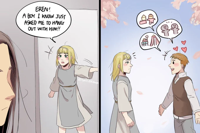 Overprotective daddy Eren😇 