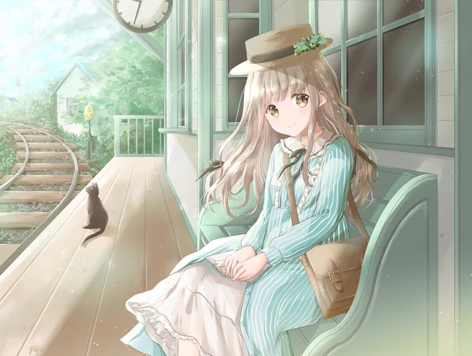 #女の子のイラストだけで興味を持ってくれる方へ届け 