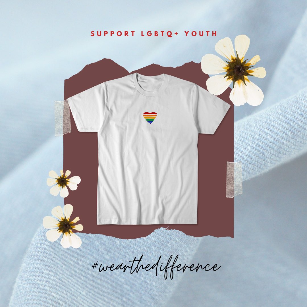 wearthediff's tweet photo. this shirt will donate a portion of its profit to resources and centers that deliver advice, support, and information services for the LGBTQ+ community! 🏳️‍🌈✨

#graphicdesign #smallbusiness #shoplocal #houston #wearthedifference #lgbtq #support #loveislove #pride https://t.co/df12PJYgjc