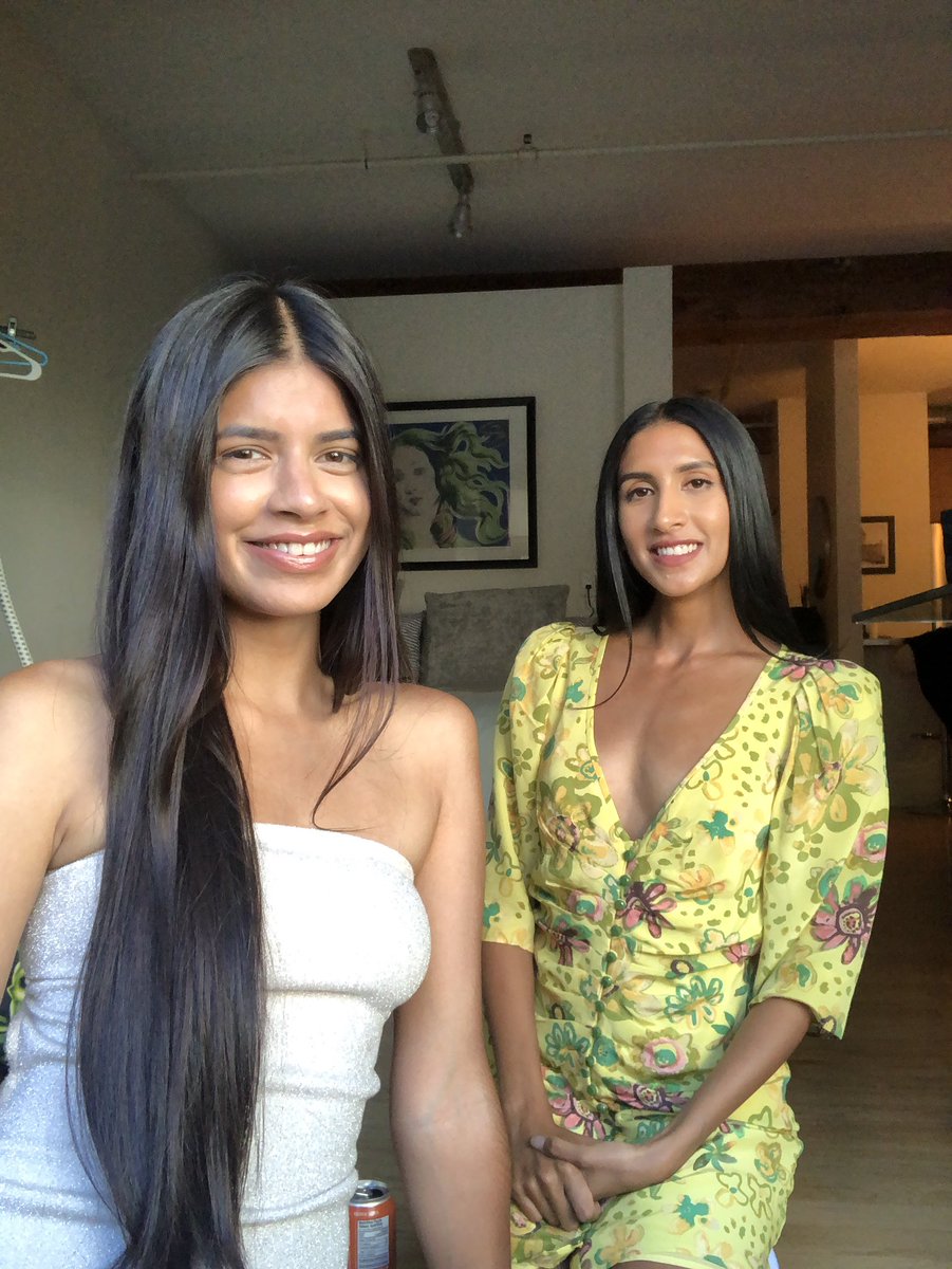 horsepowar's tweet photo. ok here’s me n @LILINDIA .. more to come cause we dressed up lol https://t.co/J2UyxhCfGY