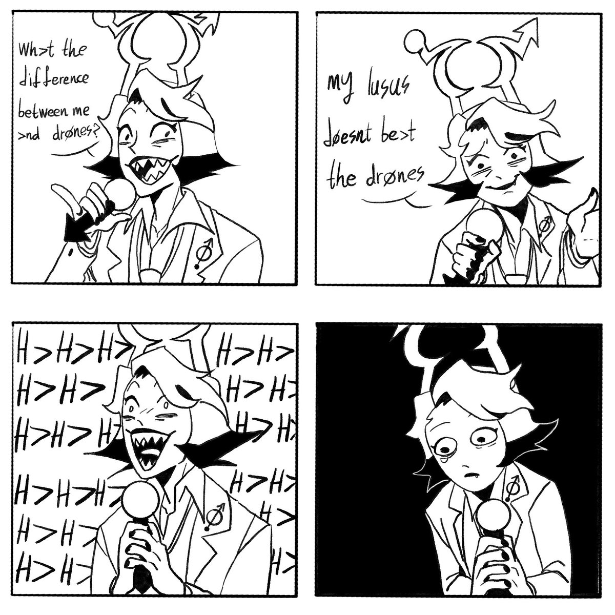 Made a stand up comedian troll oc i-
Didn't give them a name yet any ideas what should I name them ?
#homestuck2 #hiveswap #hiveswapfriendsim #homestuck