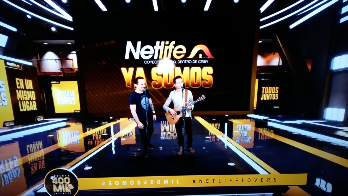 OlgerEras's tweet photo. Muy bien hecho @NetlifeEcuador, tremendos artistas de lujo @israbrito y @MarquesMusica, gracias por este concierto. #NetLifeLovers #Somos400Mil https://t.co/hUcb6g6ExX