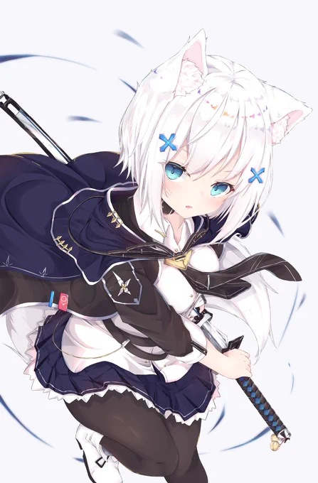 #女の子のイラストだけで興味を持ってくれる方へ届け
一番気に入ってる白いもふもふたちです 
