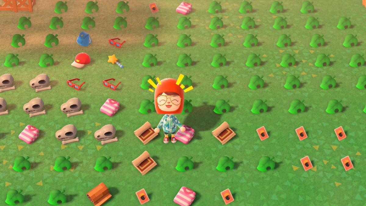 ackait's tweet photo. Getting rid of all of this for free! Please DM me for dodocode. Anyone can come and take as much as they want. First come first serve. #acnh  #acnhtrades #acnhtrading #acnhtrade  #AnimalCrossingNewHorizons https://t.co/uIBaBQ4xMe